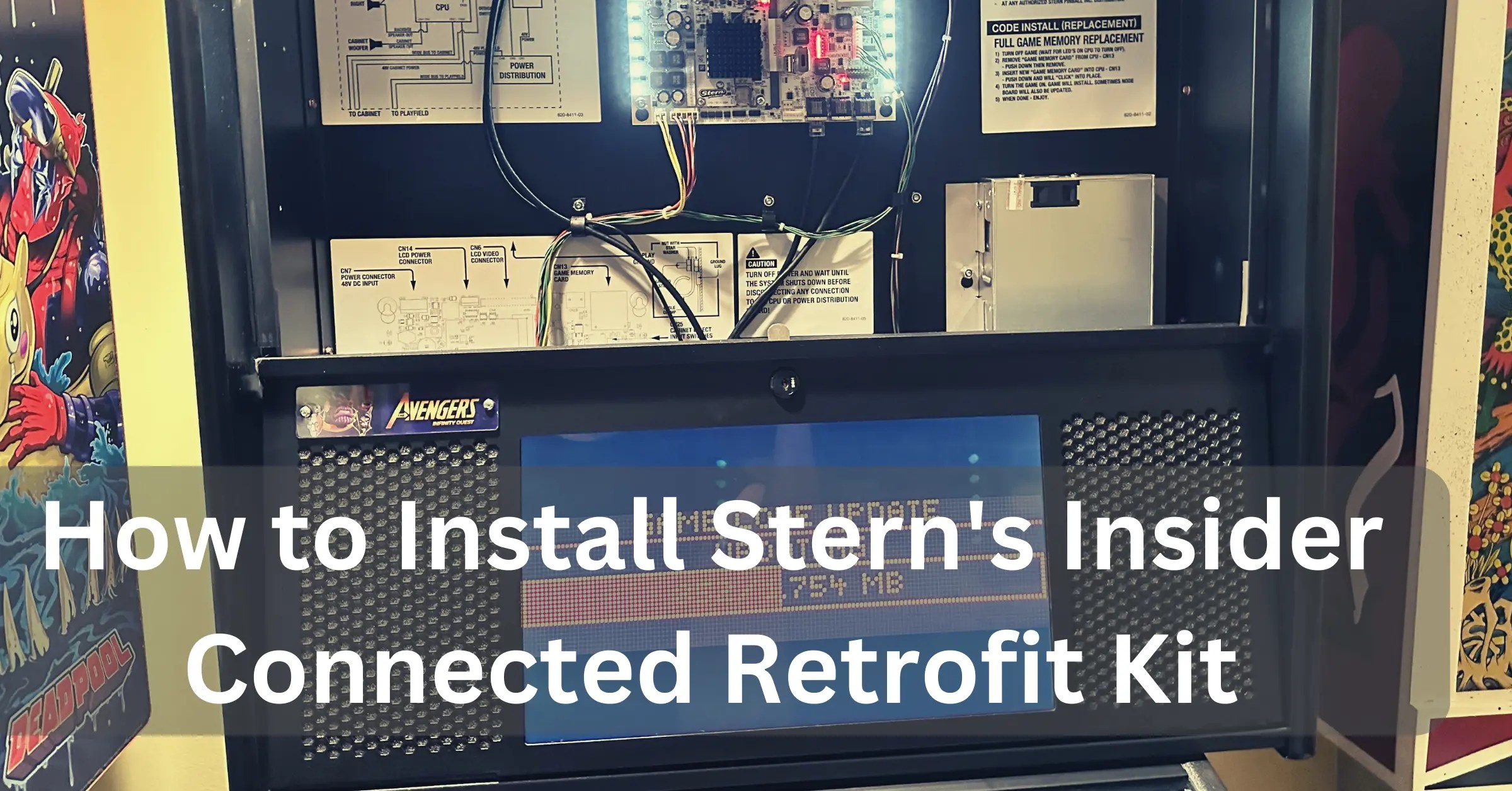 How to Install Stern Insider Connected On Your Pinball Machine